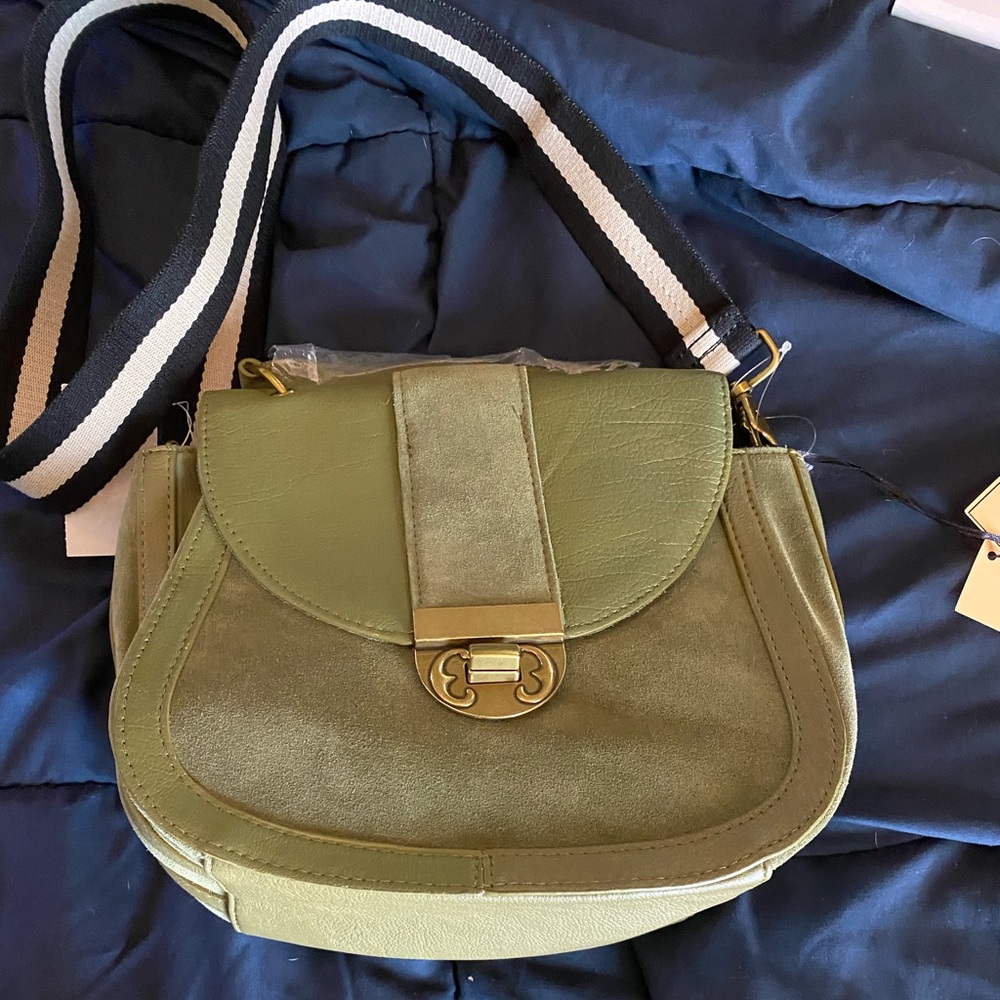 COPY - Emma fox NWT green leather purse